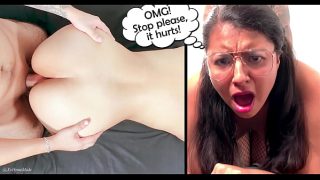 FIRST TIME ANAL! – Very painful anal surprise with a sexy 18 year old Latina college student.